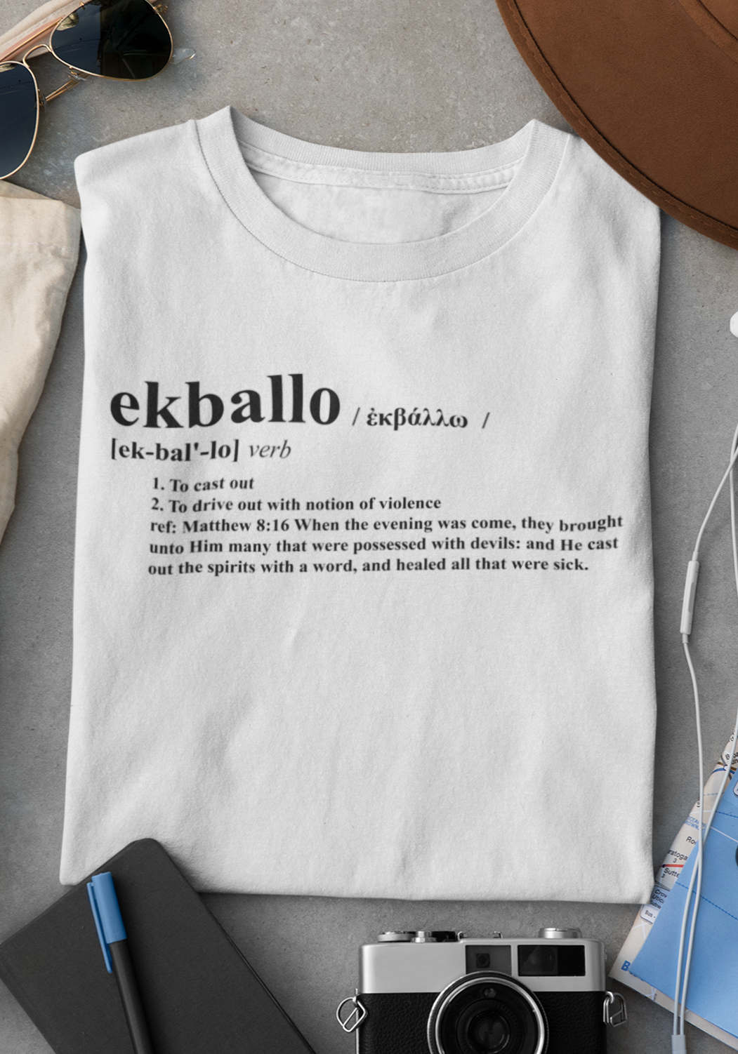 Ekballo - White Tshirt