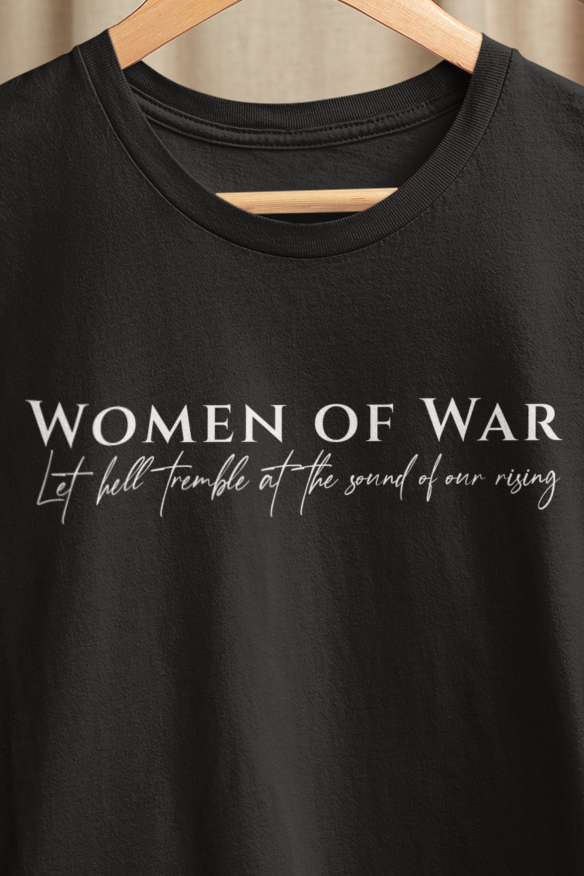 Women of War - Black Tshirt