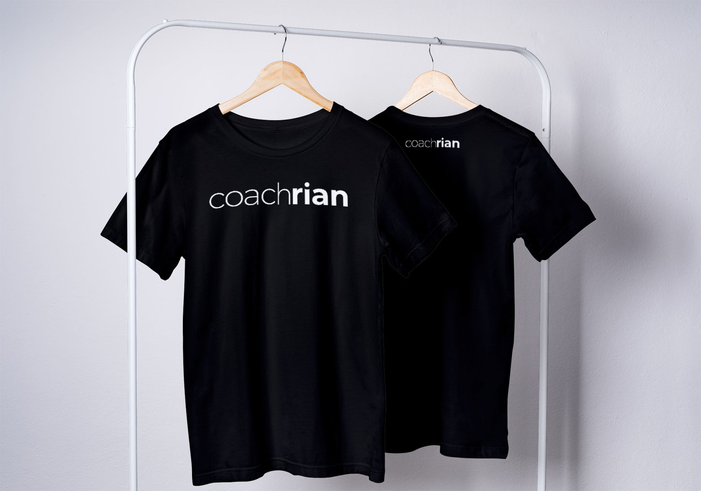 Coach Rian- Black Tshirt