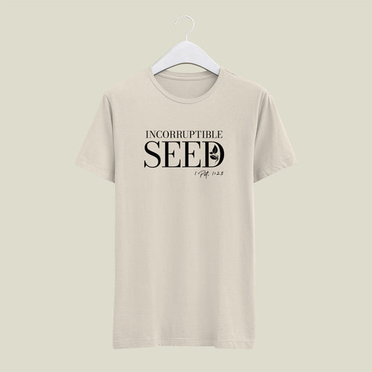 Incorruptible Seed - Natural Tshirt